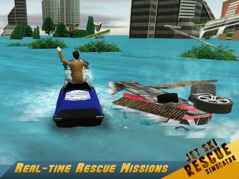 Jet Ski Rescue Simulator screenshot 2