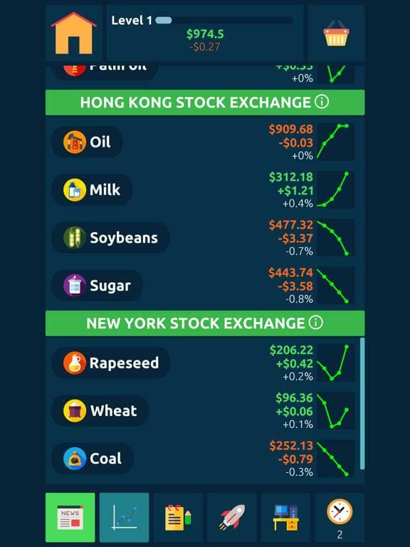 Stock Exchange Game Simulator screenshot 3