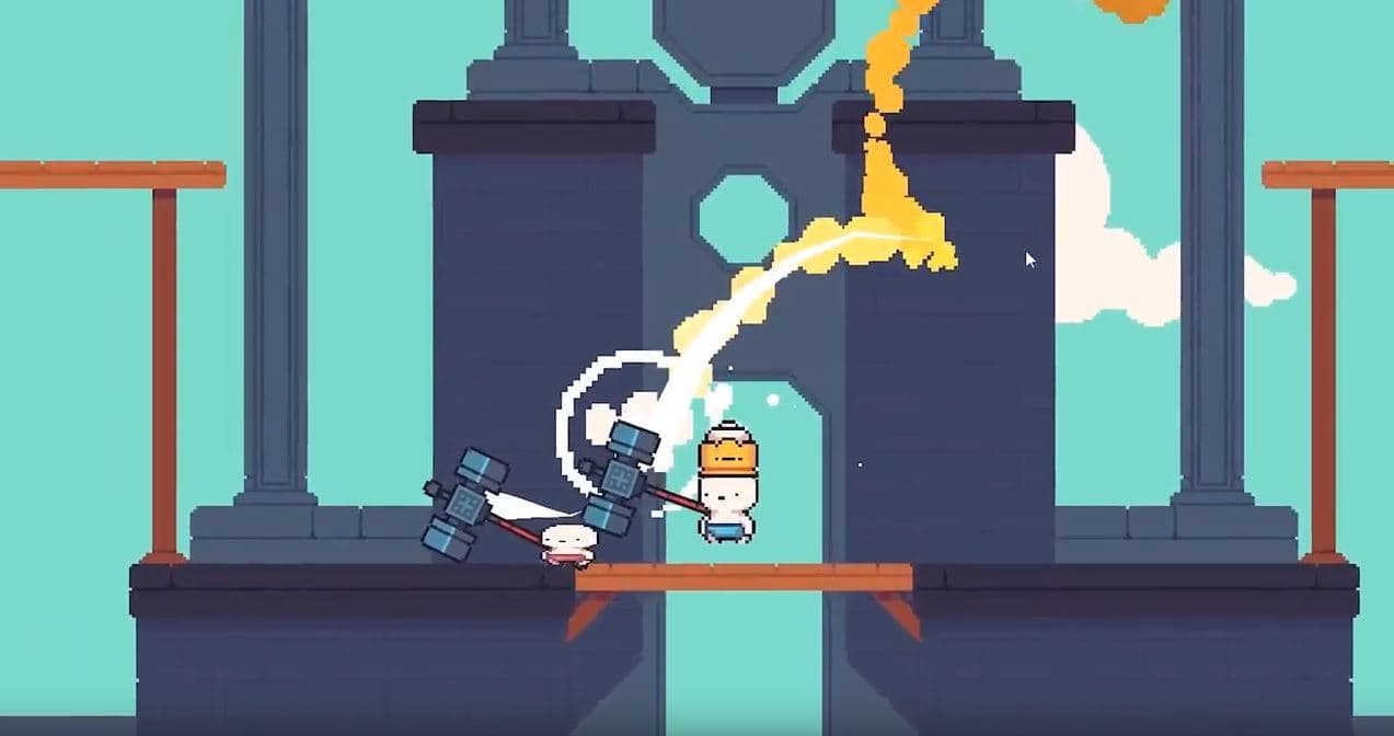 Little people fight with hammers - prototype