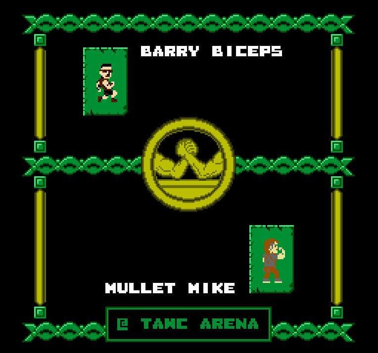 The Arm Wrestling Classic (NES Homebrew) screenshot 5
