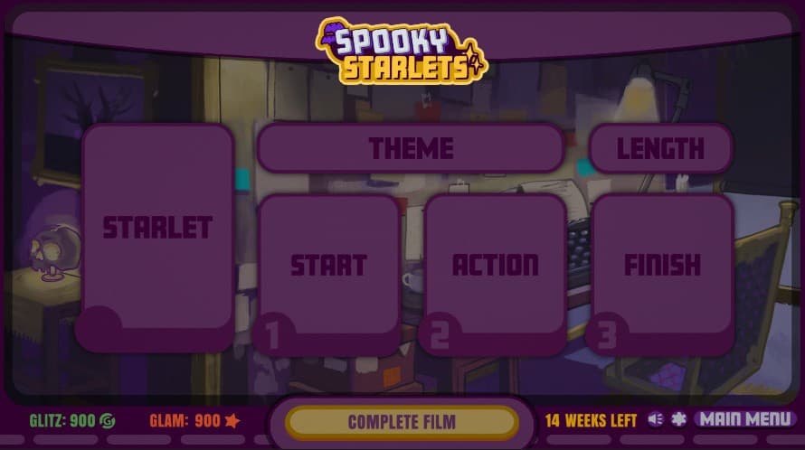 Spooky Starlets screenshot 3