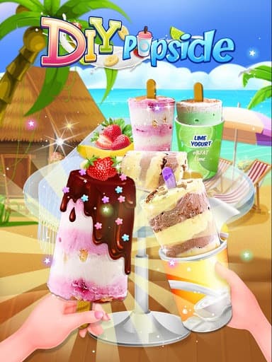 DIY Ice Cream Popsicle - Summer Icy Desserts Maker screenshot 5
