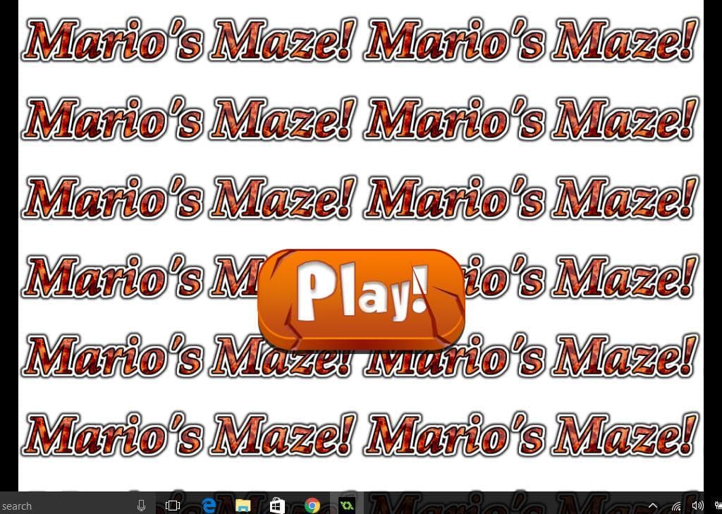 Marios Maze!
