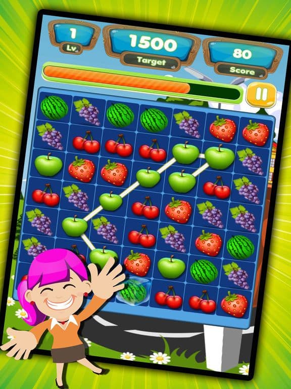 Delicious Fruit Link Pro screenshot 5