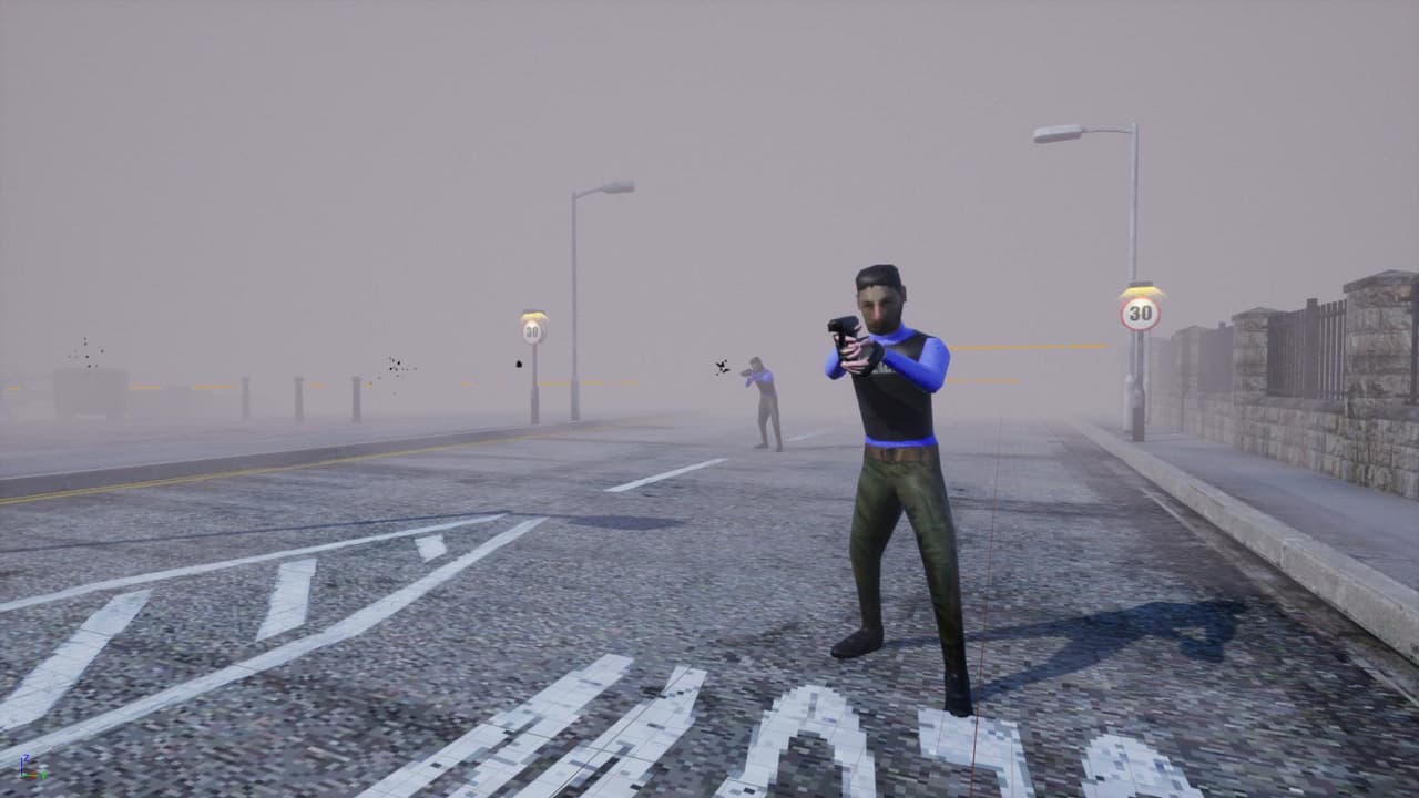 UE5 Retro PSX Style Shooter (Prototype Testing - Enemy AI) screenshot 2
