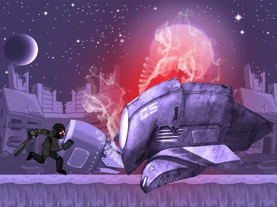 Mobile Gun Man Strike on Cyber War screenshot 3