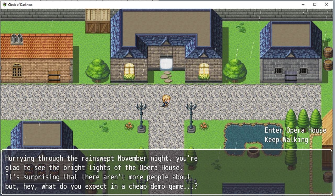 The Cloak of Darkness screenshot 2