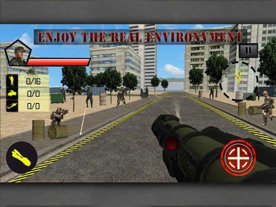 Real Weapon Enemy Destruction: RPG and Machine Gun screenshot 4