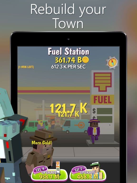 Zombie City - Clicker Tycoon screenshot 3