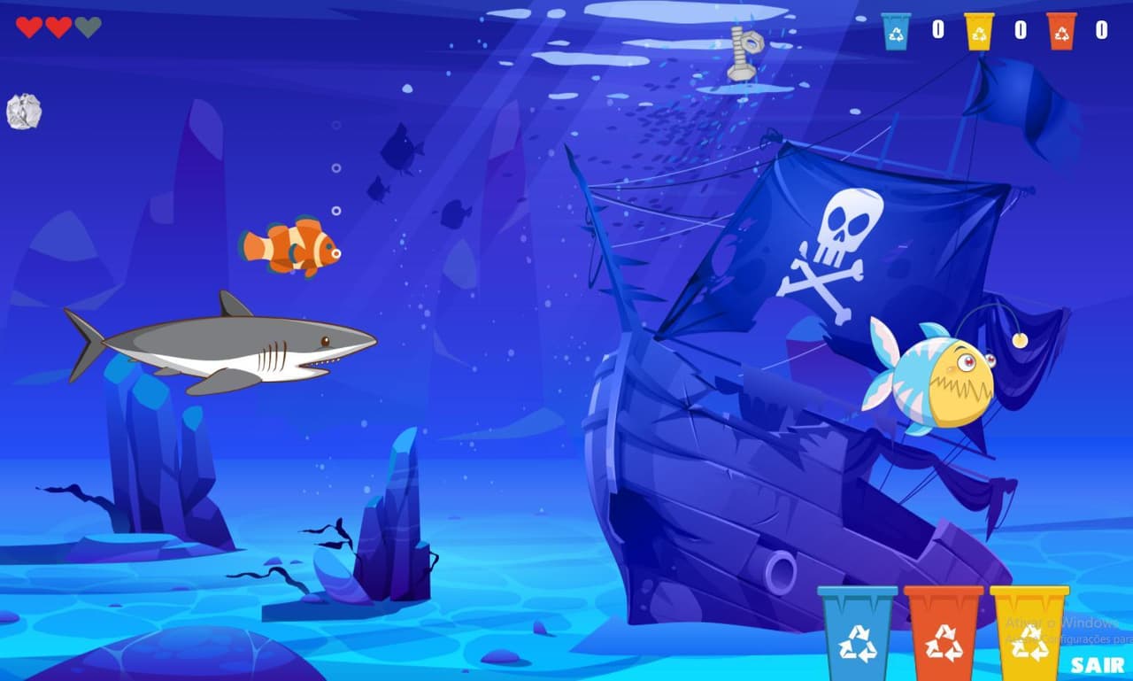 Reciclando com Nemo