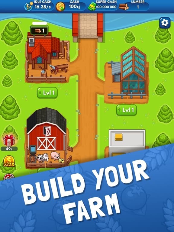 Idle Farm Tycoon - Merge Game screenshot 3