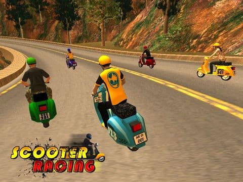 Scooter Racing ( 3D Bike Racing Games ) screenshot 5