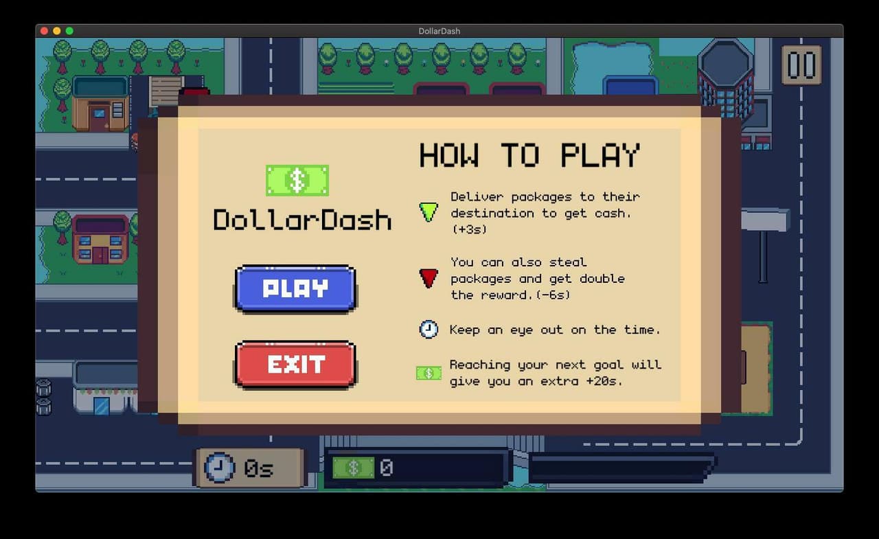 DollarDash | "Dollar" Theme GameJam screenshot 3