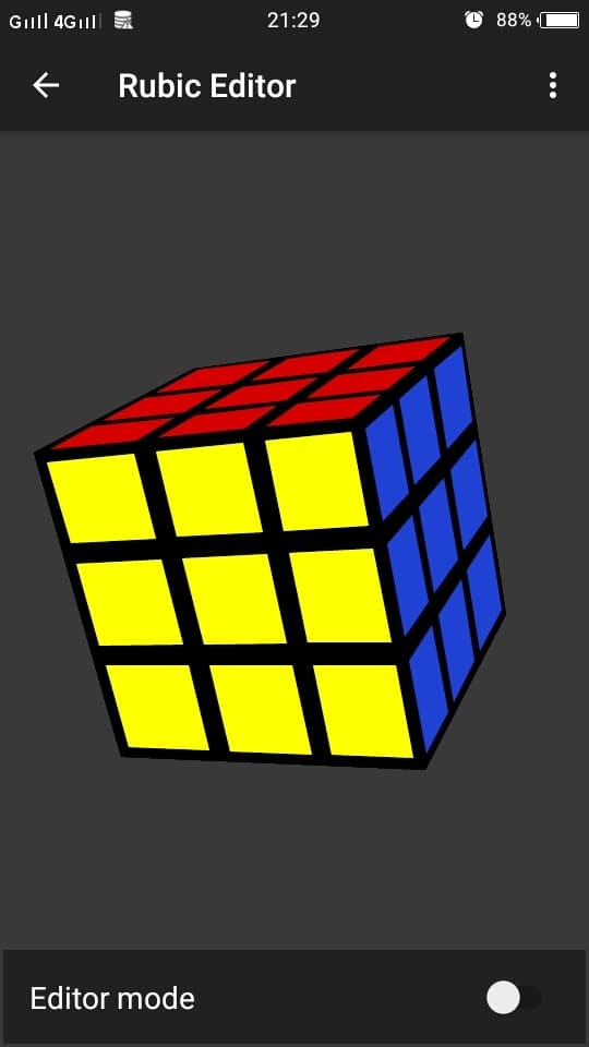 Rubic Editor screenshot 2