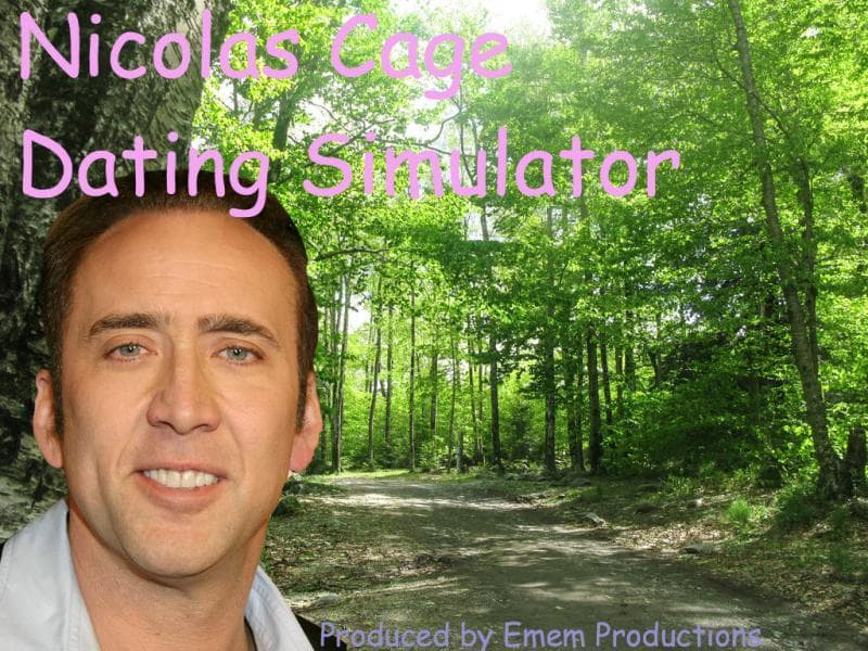 Nicolas Cage Dating Simulator screenshot 2