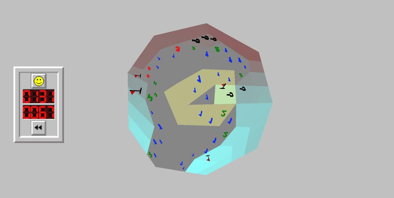 3D Polyhedral Minesweeper screenshot 3