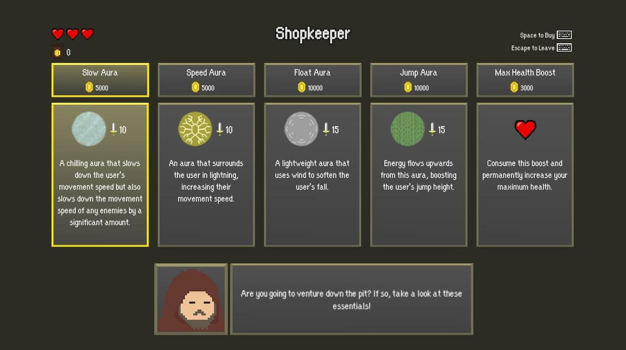 Aura (itch) (solofeathers) screenshot 3