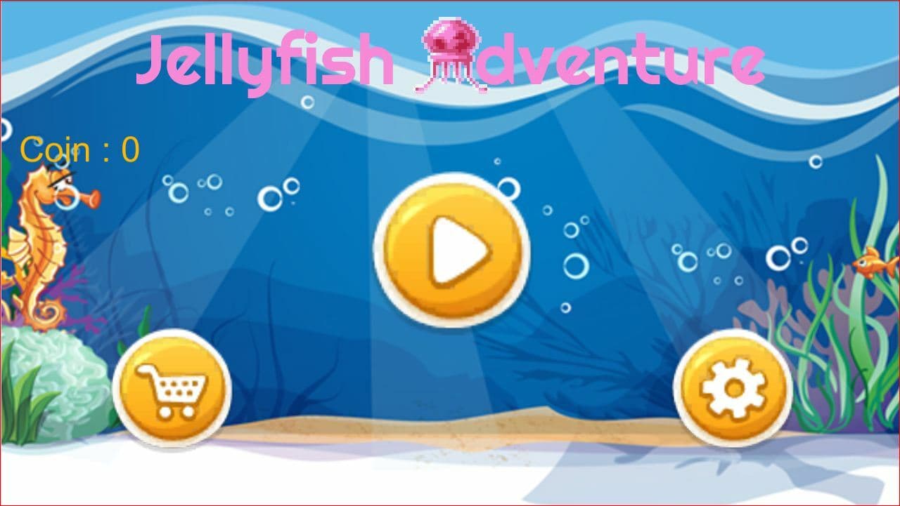 Jellyfish adventure (DEAN DEV) screenshot 2