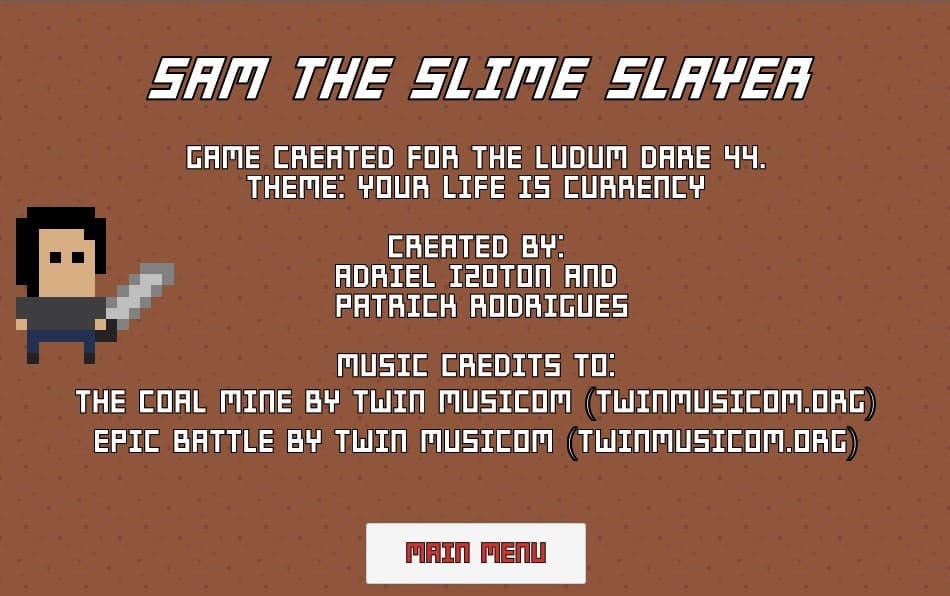 Sam the Slime Slayer