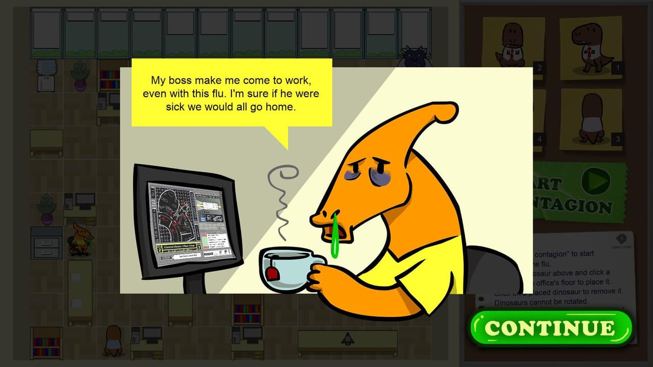 SUPER Dino Contagion - Boss Edition screenshot 4