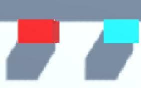 One broken button