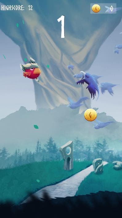 Gullbird: Flappy Viking