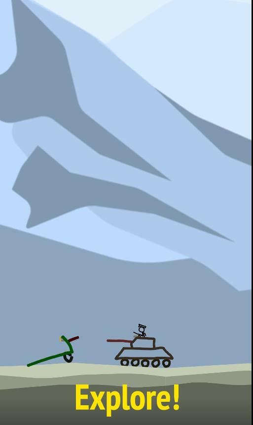 Draw Stickman Tank screenshot 3