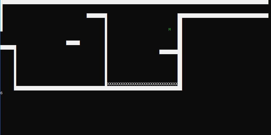 The King - A text-based tiny metroidvania screenshot 3