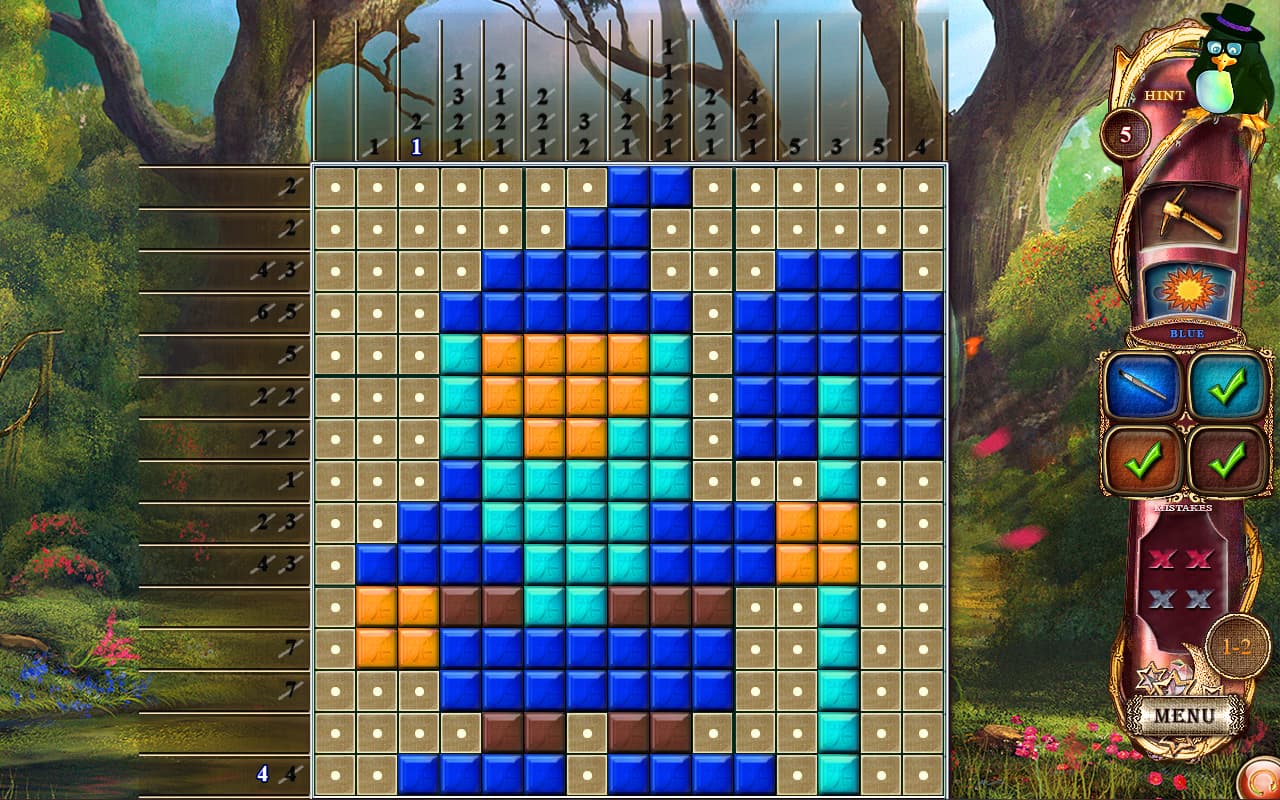 Fantasy Mosaics 14: Fourth Color screenshot 5