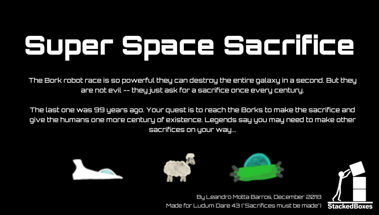 LD43: Super Space Sacrifice screenshot 2