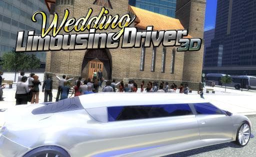 Wedding Limousine driver 3D screenshot 2