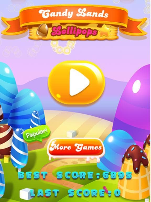 Candy Lollipops Match 3 screenshot 2