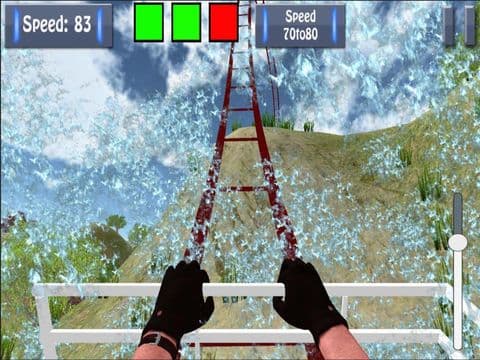 Roller Coaster Simulator 2 - Extreme Adventure Roller Coaster Madness 2016 screenshot 2