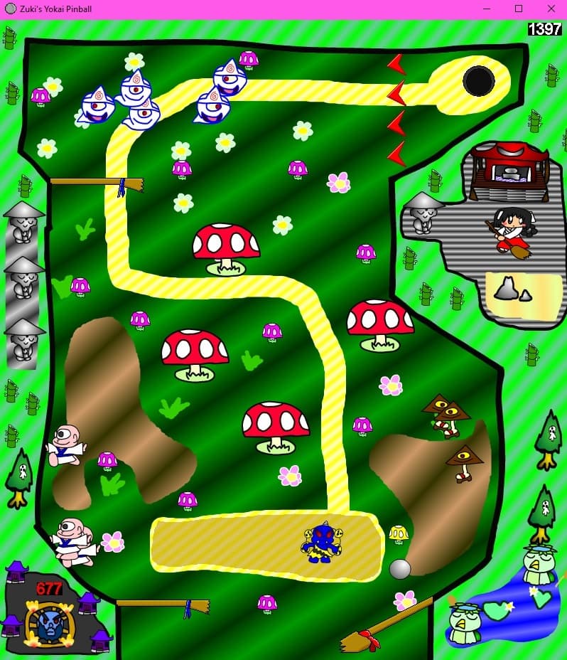 Zukis Yokai Pinball screenshot 4