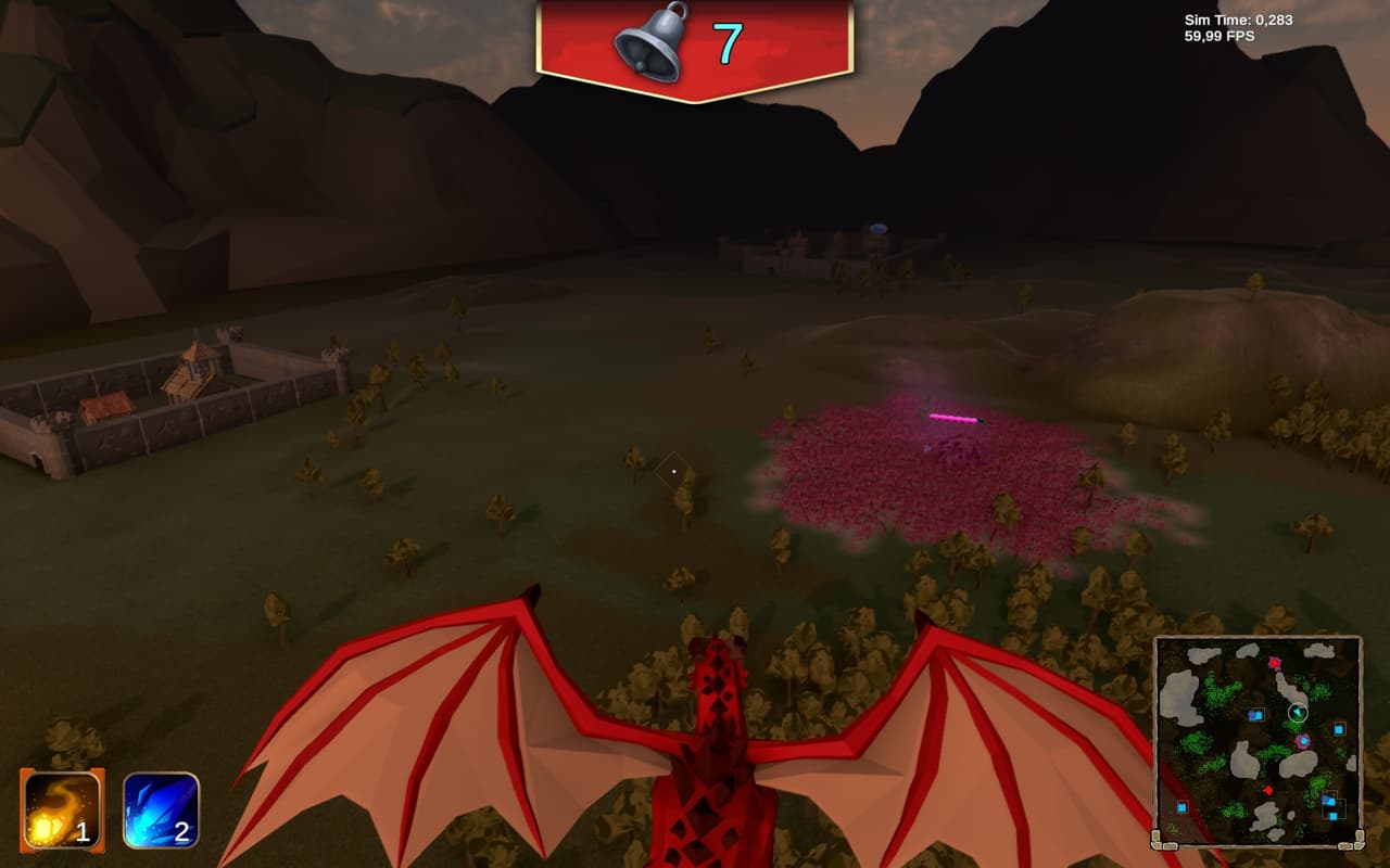 Dragon Fire Demo screenshot 3