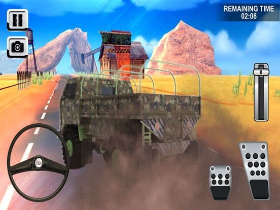 Army Cargo Truck Parking screenshot 5