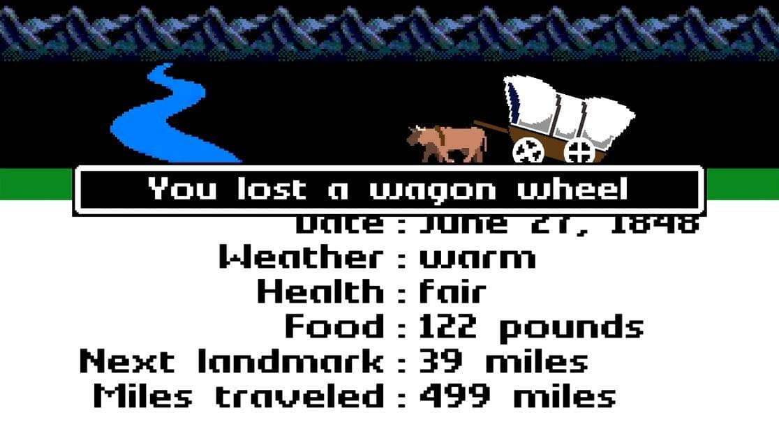 You Lost A Wagon Wheel screenshot 2