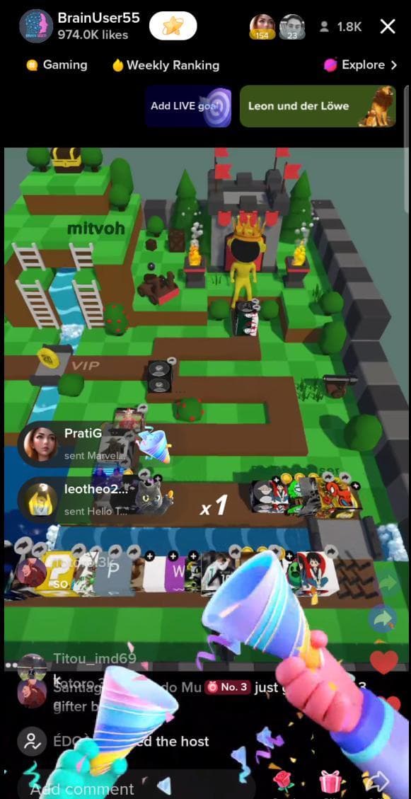Tiktok Live game (Be the King V1) screenshot 4