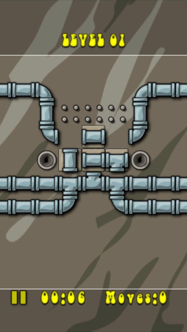 Pipe Man Free - Dream Logic Puzzle Pipeline Game for iPhone screenshot 2