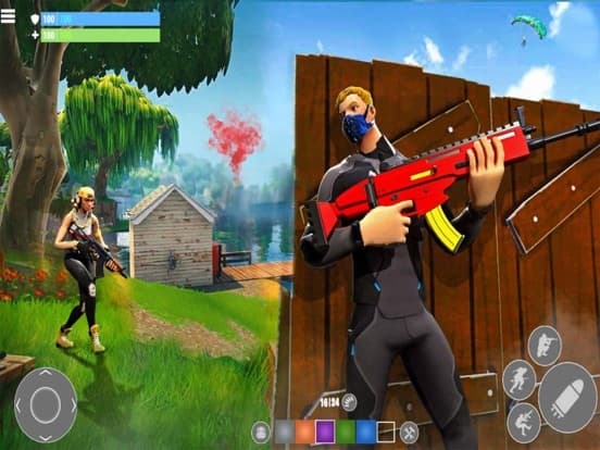 Fight Fort Shooting Battle 3D screenshot 2