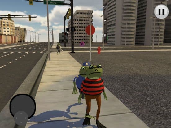Amazing Frog Simulator City screenshot 2
