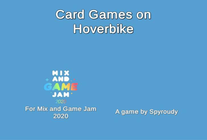 Card Games on Hoverbikes