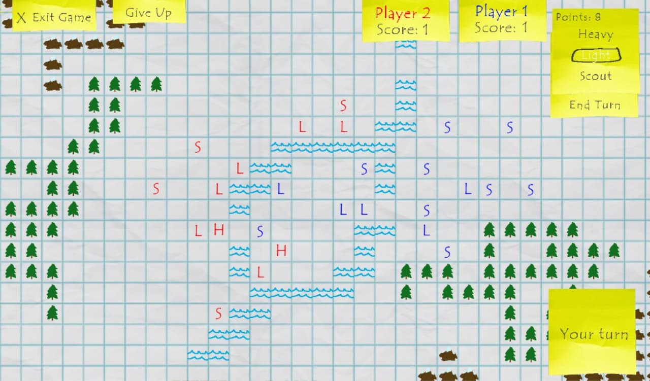 The Graph Paper Game screenshot 4