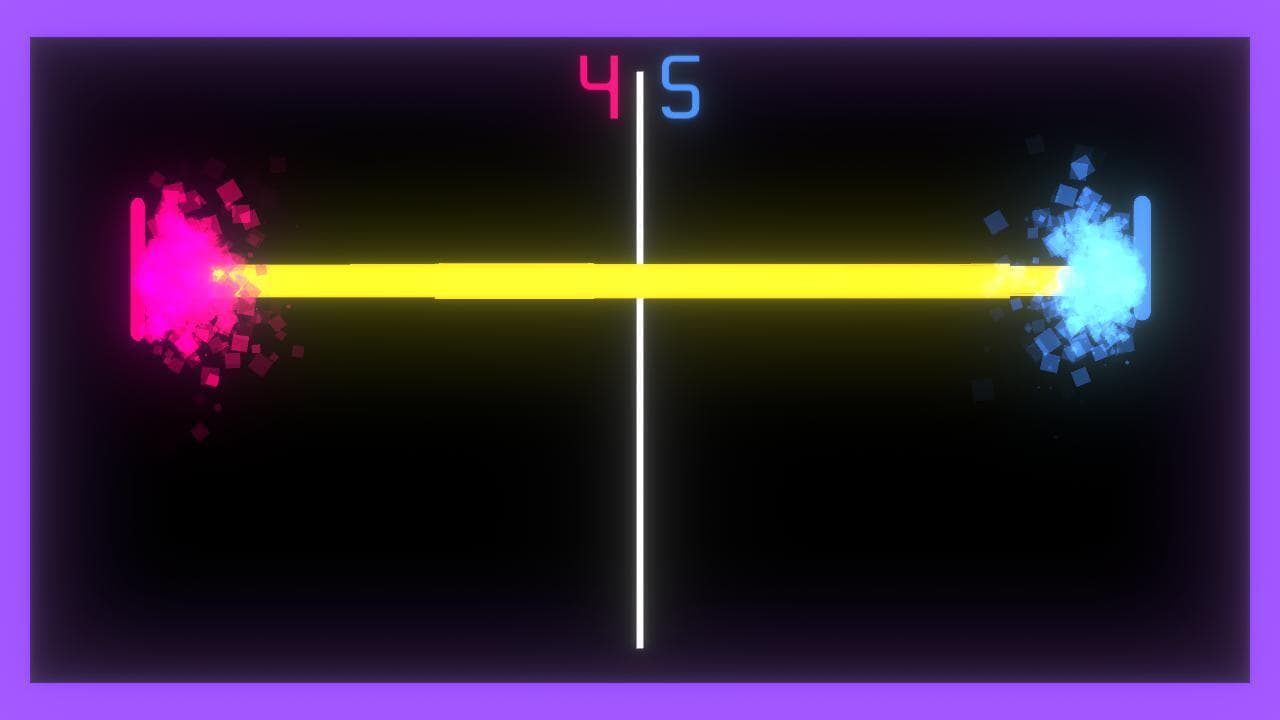 Neon Pong (itch) (Gabler) screenshot 5