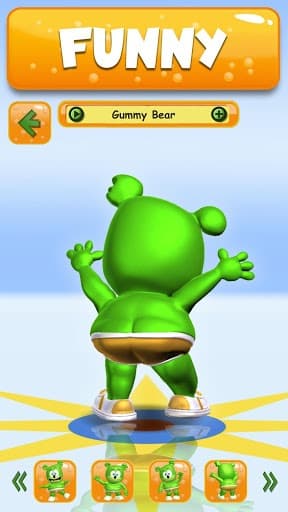 Talking Gummy Free Bear Games for kids screenshot 6