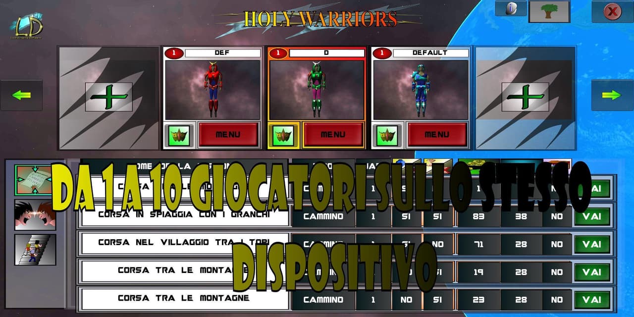 Holy Warriors 3D screenshot 2