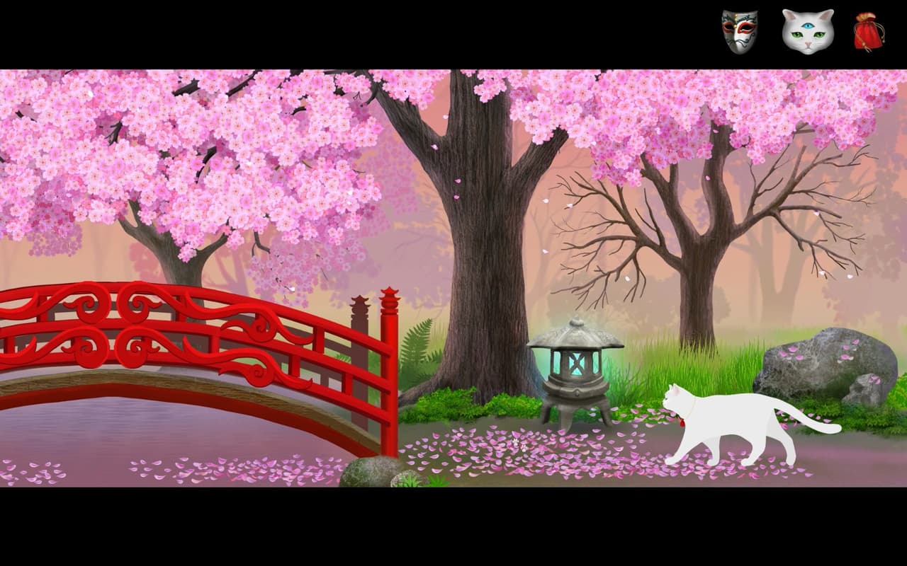 Cat and Ghostly Road screenshot 2
