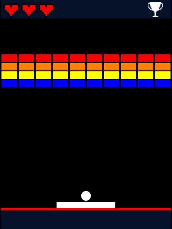 Brick Breaker Watch: retro war screenshot 2