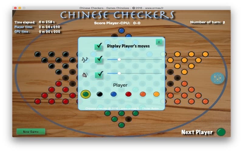 Chinese Checkers - Dames Chinoises screenshot 5