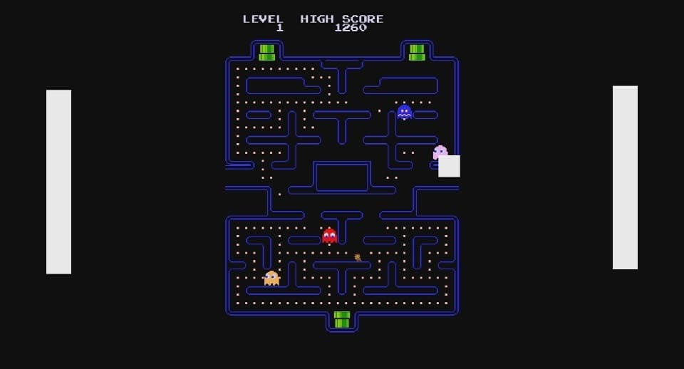 Pac-Man x Mario x PONG